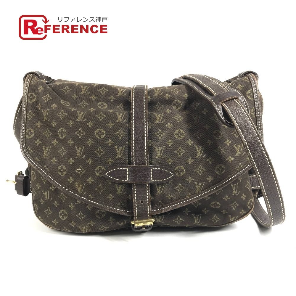LOUIS VUITTON ルイヴィトン ショルダーバッグ ソミュール30 ソミュール 30 M95227 モノグラムミニランキャンバス フザン ブラウン