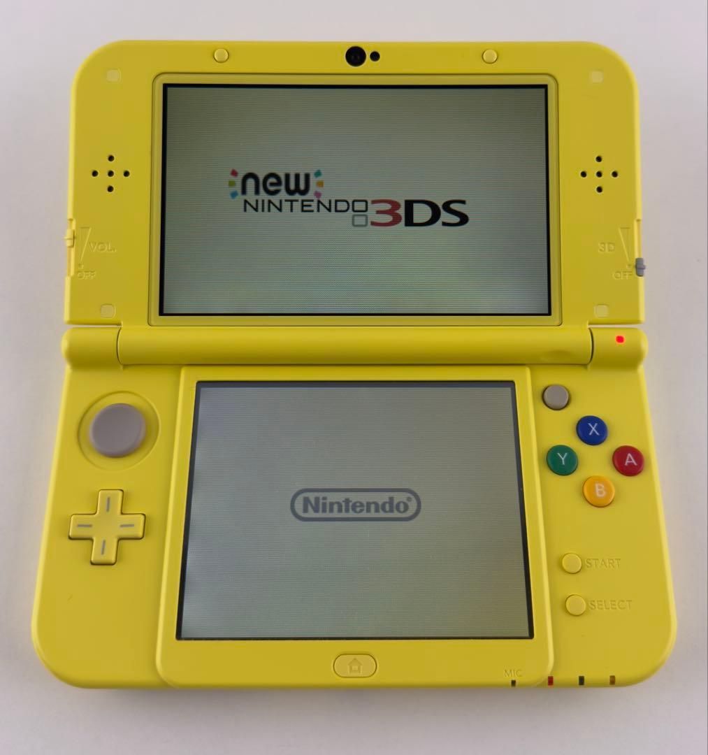 極美品 NEW 3DS LL ピカチュウ ニンテンドー ポケモン new3ds イエロー 