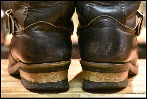 【7.5D 良品 PT91プリント 95年】レッドウィング 2268 エンジニア 黒 ブラッククローム スチールトゥ ブーツ redwing HOPESMORE【GE052】 【7.5D 良品 PT91プリント 95年】レッドウィング 2268 エンジニア 黒 ブラッククローム スチールトゥ ブーツ redwing HOPESMORE【GE052】