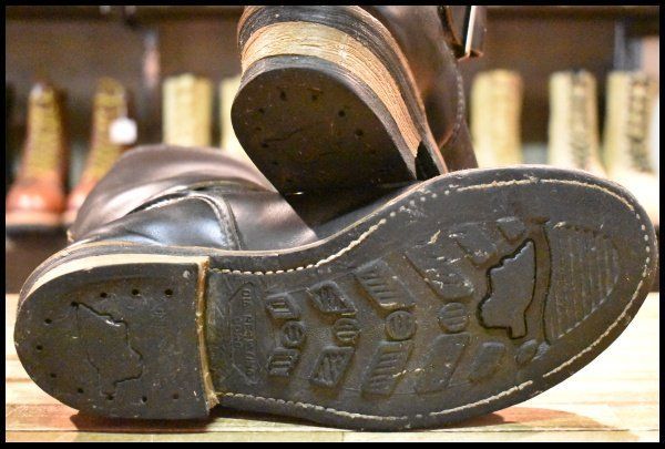 【7.5D 良品 PT91プリント 95年】レッドウィング 2268 エンジニア 黒 ブラッククローム スチールトゥ ブーツ redwing HOPESMORE【GE052】 【7.5D 良品 PT91プリント 95年】レッドウィング 2268 エンジニア 黒 ブラッククローム スチールトゥ ブーツ redwing HOPESMORE【GE052】