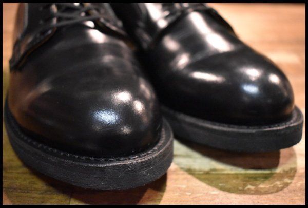 【8D 美品 25年】レッドウィング 101 ポストマン シューズ 黒 ブラック シャパラル ローカット 短靴 ブーツ redwing HOPESMORE【GE053】 【8D 美品 25年】レッドウィング 101 ポストマン シューズ 黒 ブラック シャパラル ローカット 短靴 ブーツ redwing HOPESMORE【GE053】