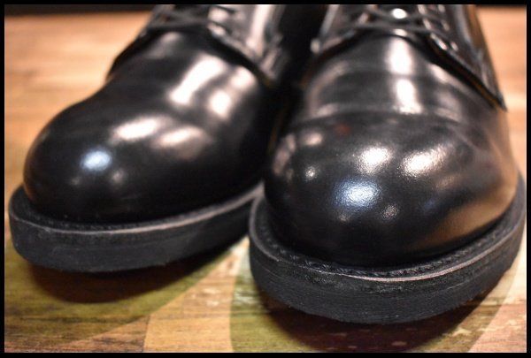 【8D 美品 25年】レッドウィング 101 ポストマン シューズ 黒 ブラック シャパラル ローカット 短靴 ブーツ redwing HOPESMORE【GE053】 【8D 美品 25年】レッドウィング 101 ポストマン シューズ 黒 ブラック シャパラル ローカット 短靴 ブーツ redwing HOPESMORE【GE053】