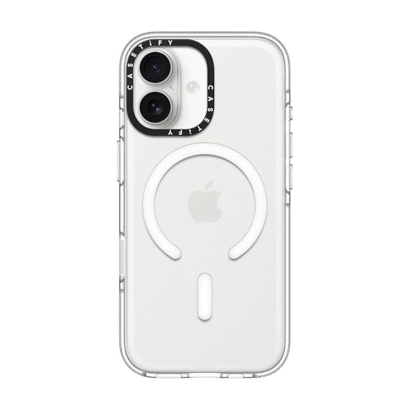 【新品】 CASETiFY インパクト クリア iPhone 17 ケース [黄変防止/クリア 透明/MagSafe対応]