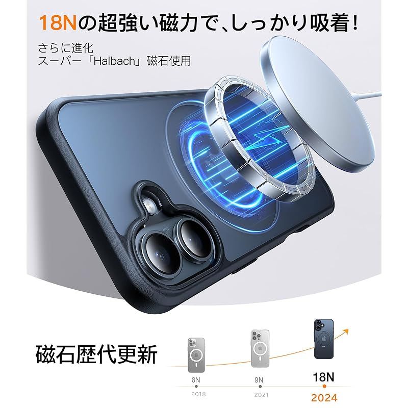 【新品】 【多機能360度回転スタント?・O型リンク?創始者】TORRAS iPhone16 用 ケース縦横両対応 ハルハ?ッハマク?ネット搭載 MagSafe対応 米軍MIL規格耐衝撃 リンク? 指紋防止 黄変防止 マット マク?セーフ対応 レンス?保護 両 【新品】 【多機能360度回転スタント?・O型リンク?創始者】TORRAS iPhone16 用 ケース縦横両対応 ハルハ?ッハマク?ネット搭載 MagSafe対応 米軍MIL規格耐衝撃 リンク? 指紋防止 黄変防止 マット マク?セーフ対応 レンス?保護 両