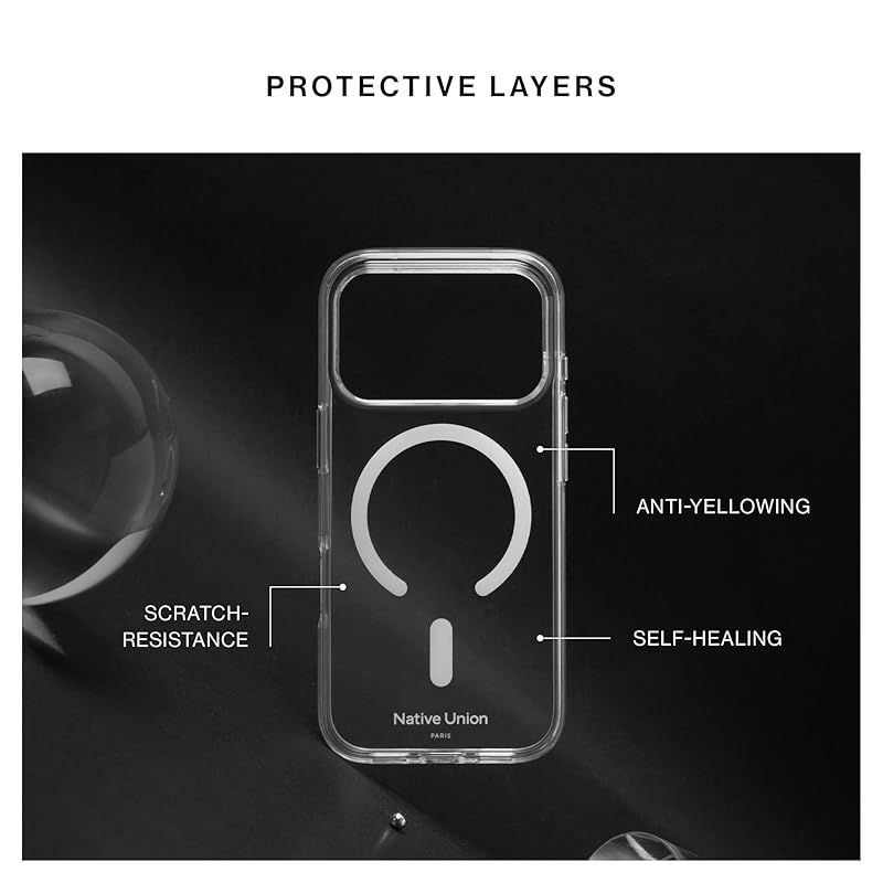 【新品】 Native Union (Re)Clear Case ? 透明なイエロー防止ケース ? マグセーフ対応で内蔵マグネット付き ? リサイクル素材 ? 軍用グレードの耐落下保護で超耐久性 ? iPhone 17用 【新品】 Native Union (Re)Clear Case ? 透明なイエロー防止ケース ? マグセーフ対応で内蔵マグネット付き ? リサイクル素材 ? 軍用グレードの耐落下保護で超耐久性 ? iPhone 17用