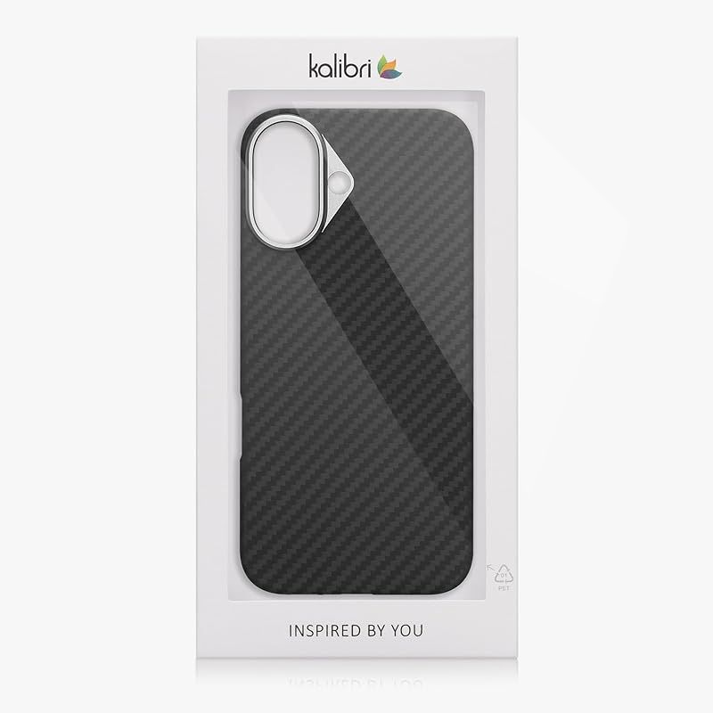 【新品】 kalibri ケース iPhone 17 ? アラミド繊維使用のスマホケース ? MagSafe対応 ? 超軽量ハードケース 黒色マット
