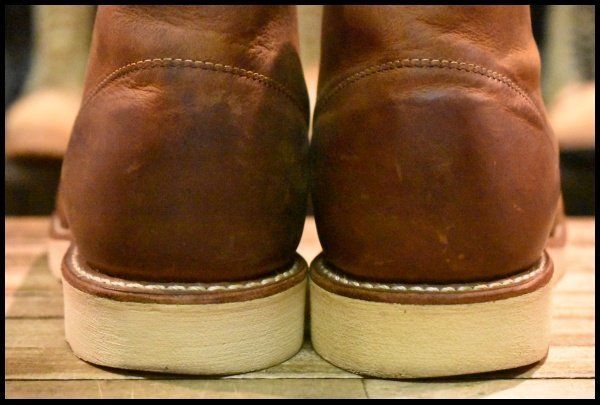 【9.5D 良品 15年】レッドウィング 9111 アイリッシュセッター 茶 カッパー ラフ&タフ プレーントゥ 編み上げ ブーツ redwing HOPESMORE【GE055】 【9.5D 良品 15年】レッドウィング 9111 アイリッシュセッター 茶 カッパー ラフ&タフ プレーントゥ 編み上げ ブーツ redwing HOPESMORE【GE055】