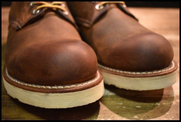 【9.5D 良品 15年】レッドウィング 9111 アイリッシュセッター 茶 カッパー ラフ&タフ プレーントゥ 編み上げ ブーツ redwing HOPESMORE【GE055】 【9.5D 良品 15年】レッドウィング 9111 アイリッシュセッター 茶 カッパー ラフ&タフ プレーントゥ 編み上げ ブーツ redwing HOPESMORE【GE055】