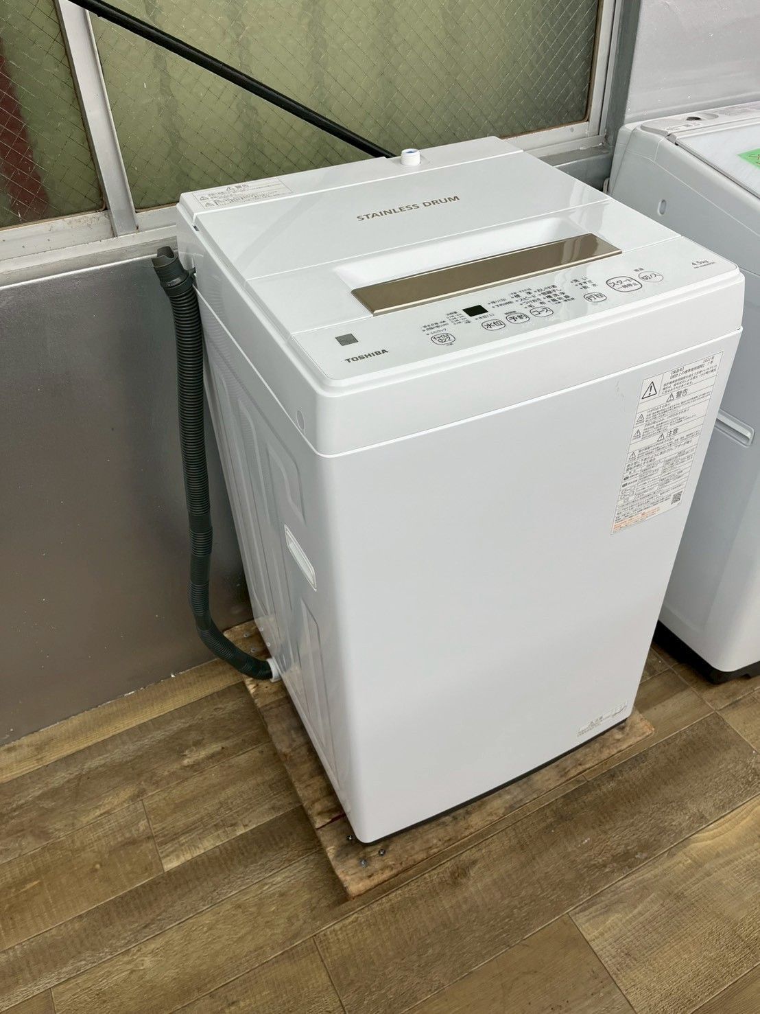 大阪送料無料☆3か月保障付き☆洗濯機☆東芝☆4.5kg☆2022年☆AW-45ME8 