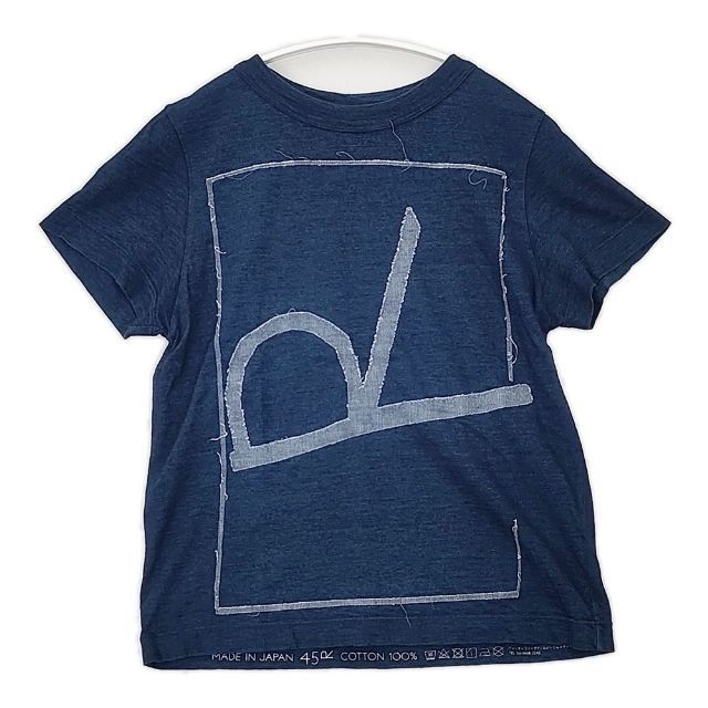 45R/45rpm インディゴ45星T-SHIRT(ボンディングR) 定価16500円 半袖Ｔシャツ カットソー ネイビー レディース フォーティーファイブアールピーエム【中古】6-0423S∞