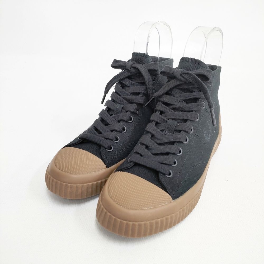 MARGARET HOWELL/FRED PERRY 未使用品 定価31900円 サイズUK5 578-3270001 スニーカー ブラック レディース マーガレットハウエル/フレッドペリー【中古】6-0423G◎