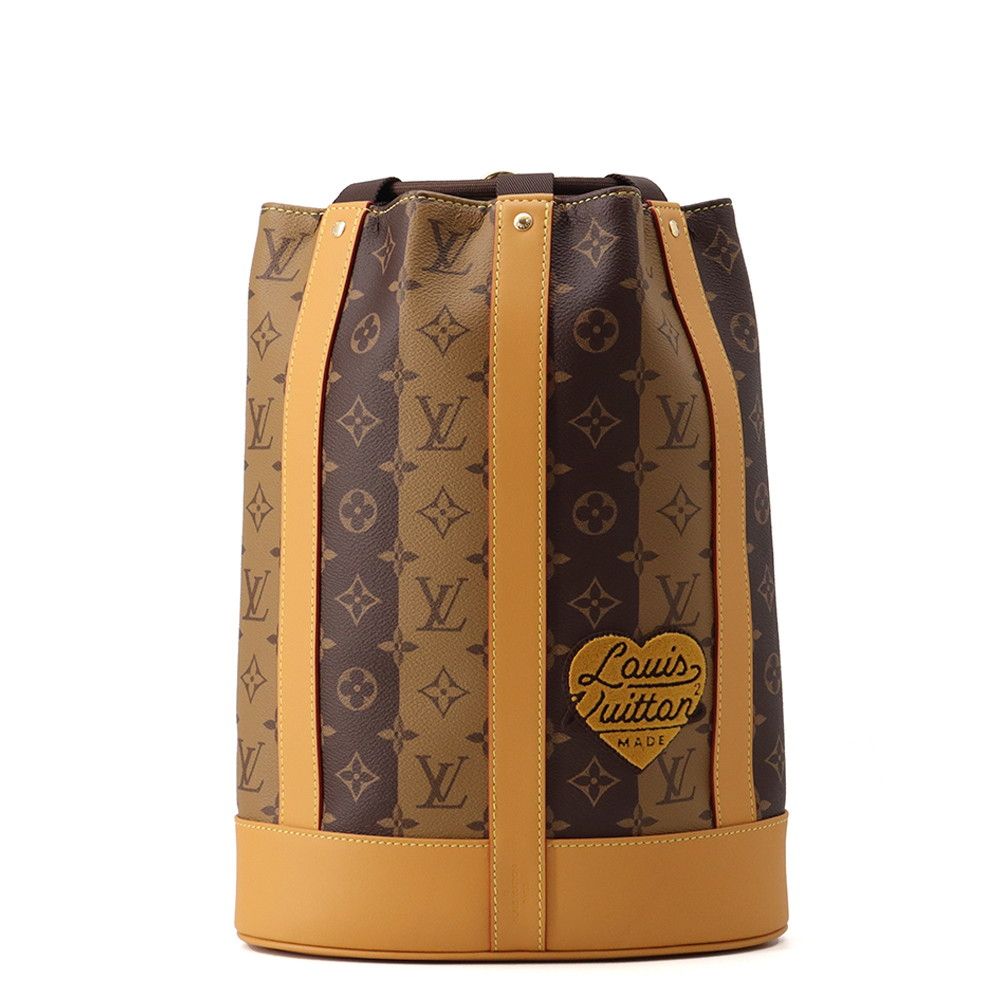 ルイヴィトン リュック モノグラム・ストライプ ランドネ・メッセンジャー M45968 LOUIS VUITTON メンズ NIGOコラボ