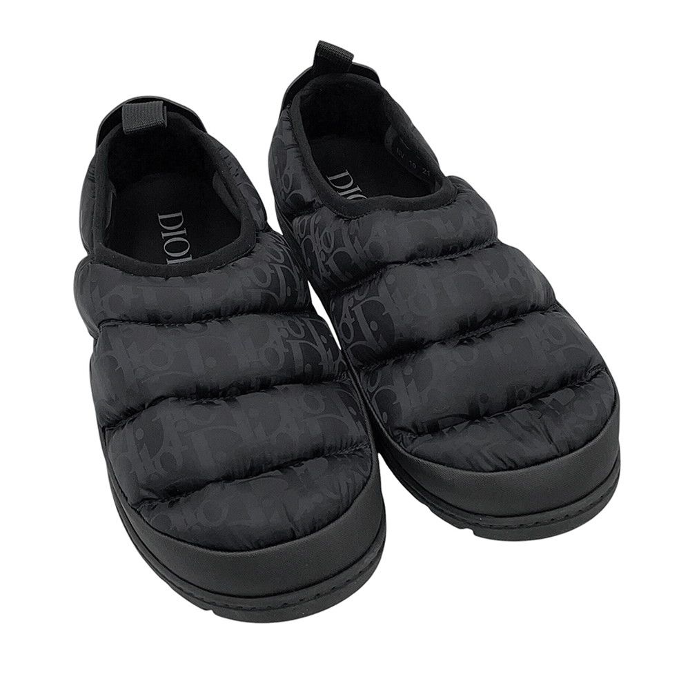 クリスチャン・ディオール スリッポン オブリーク スノースリッパ メンズサイズ43 3SA089ZHN Christian Dior 靴