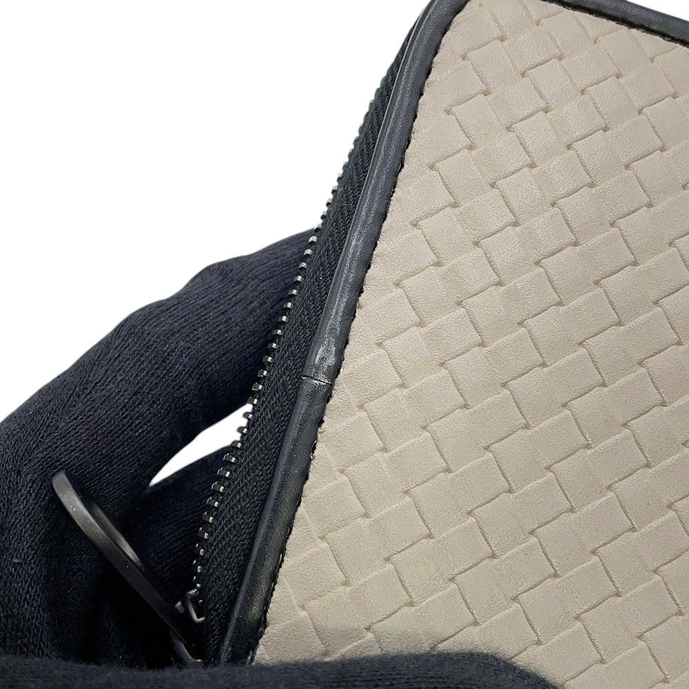ボッテガヴェネタ 長財布 イントレチャート バイカラー ラウンドファスナー ロングウォレット 510643 BOTTEGA VENETA ボッテガヴェネタ 長財布 イントレチャート バイカラー ラウンドファスナー ロングウォレット 510643 BOTTEGA VENETA