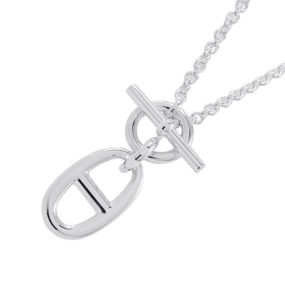 エルメス ネックレス シェーヌダンクル アミュレット SV925シルバー HERMES ジュエリー