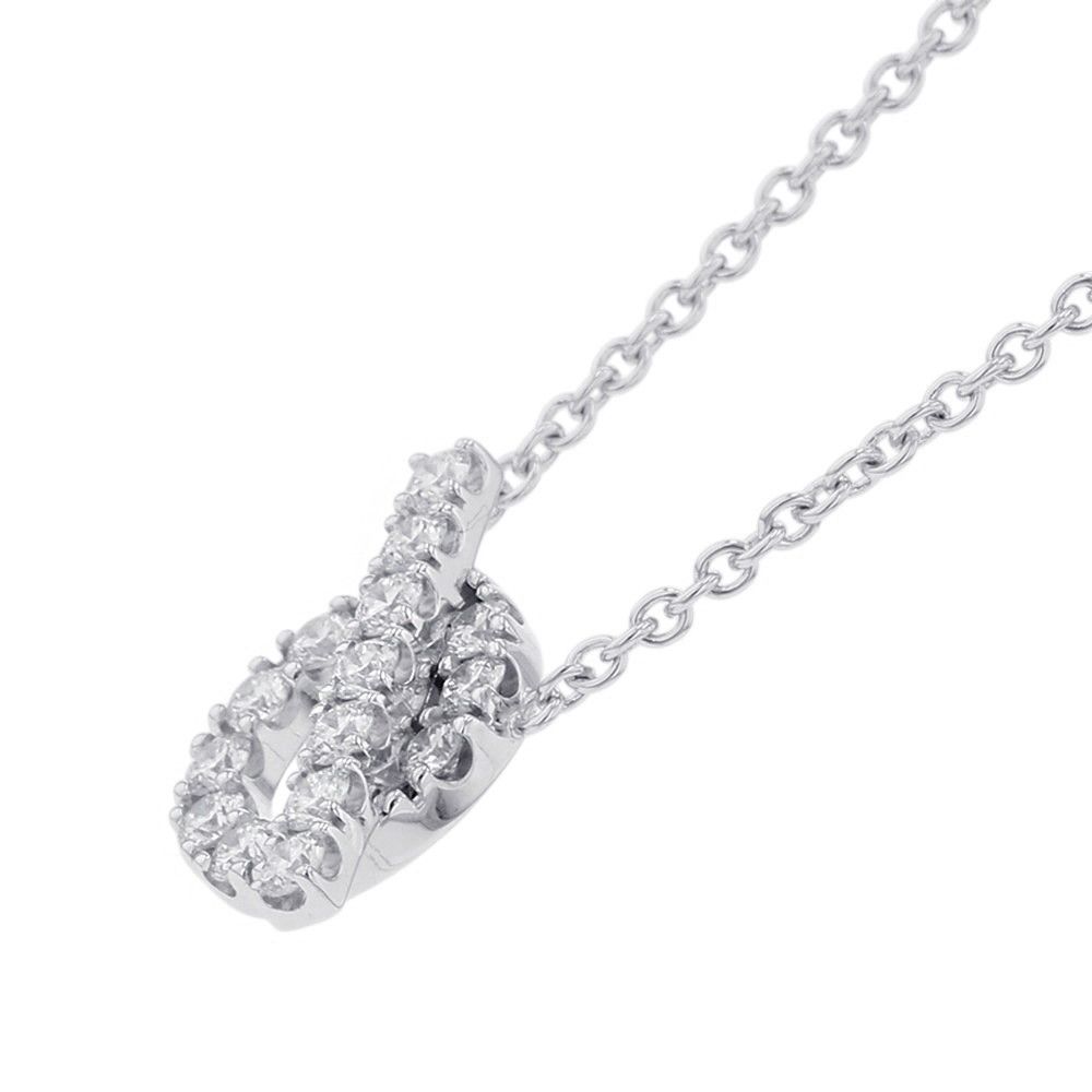 エルメス ネックレス フィネス ペンダント ダイヤモンド 17P 計0.46ct K18WGホワイトゴールド HERMES エルメス ネックレス フィネス ペンダント ダイヤモンド 17P 計0.46ct K18WGホワイトゴールド HERMES