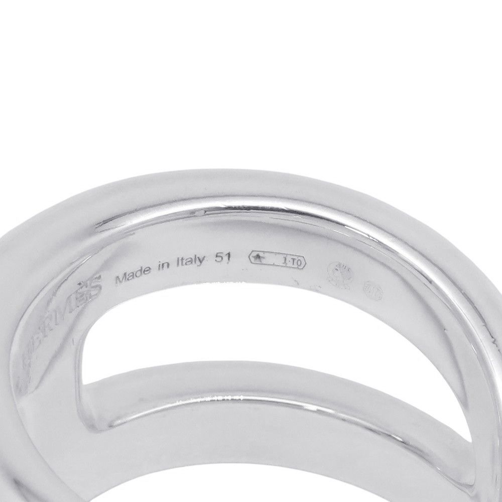 エルメス リング オスモズPM Osmose SV925シルバー リングサイズ●51 HERMES ジュエリー 指輪 エルメス リング オスモズPM Osmose SV925シルバー リングサイズ●51 HERMES ジュエリー 指輪