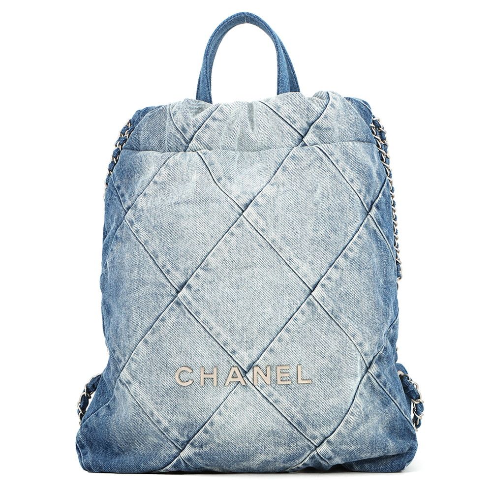 シャネル リュック シャネル22 バックパック デニム AS3859 CHANEL バッグ