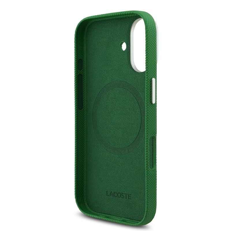 【新品】 LACOSTE iPhone 17 用ケース MagSafe対応 フルラップ構造 耐衝撃 保護ケース プチピケデザイン PVC素材 ワニロゴ スリム設計 スマホケース エストラゴン(グリーン系) 【新品】 LACOSTE iPhone 17 用ケース MagSafe対応 フルラップ構造 耐衝撃 保護ケース プチピケデザイン PVC素材 ワニロゴ スリム設計 スマホケース エストラゴン(グリーン系)