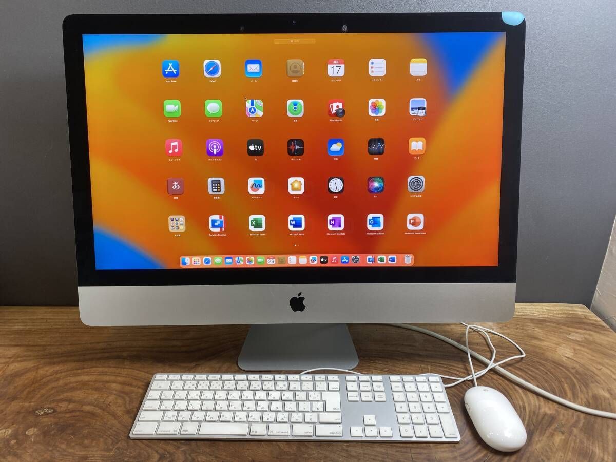 訳あり】iMac Retina 5K 27インチ 2017 Core i7 - メルカリ
