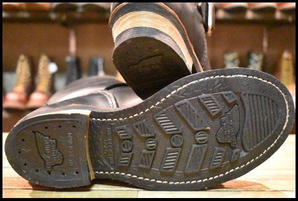 【8.5D 箱付 良品 11年】レッドウィング 2268 エンジニア 黒 ブラッククローム スチールトゥ ブーツ redwing HOPESMORE【GE062】 【8.5D 箱付 良品 11年】レッドウィング 2268 エンジニア 黒 ブラッククローム スチールトゥ ブーツ redwing HOPESMORE【GE062】