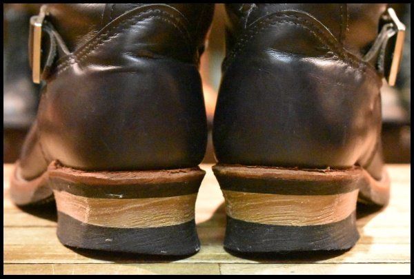 【8.5D 箱付 良品 11年】レッドウィング 2268 エンジニア 黒 ブラッククローム スチールトゥ ブーツ redwing HOPESMORE【GE062】 【8.5D 箱付 良品 11年】レッドウィング 2268 エンジニア 黒 ブラッククローム スチールトゥ ブーツ redwing HOPESMORE【GE062】