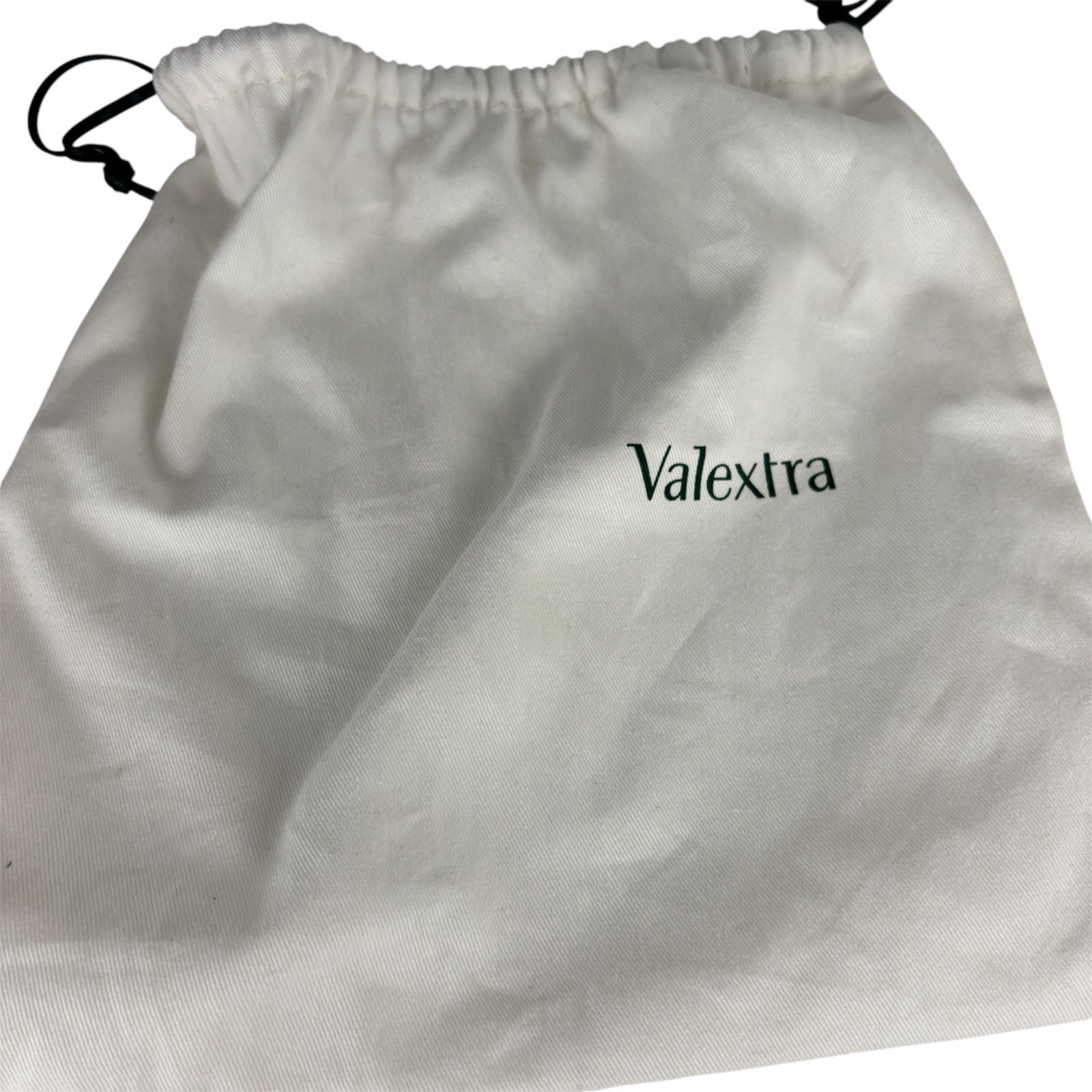 Valextra ヴァレクストラ スリムB トラッコリーナ ショルダーバッグ ポシェット ホワイト レディース