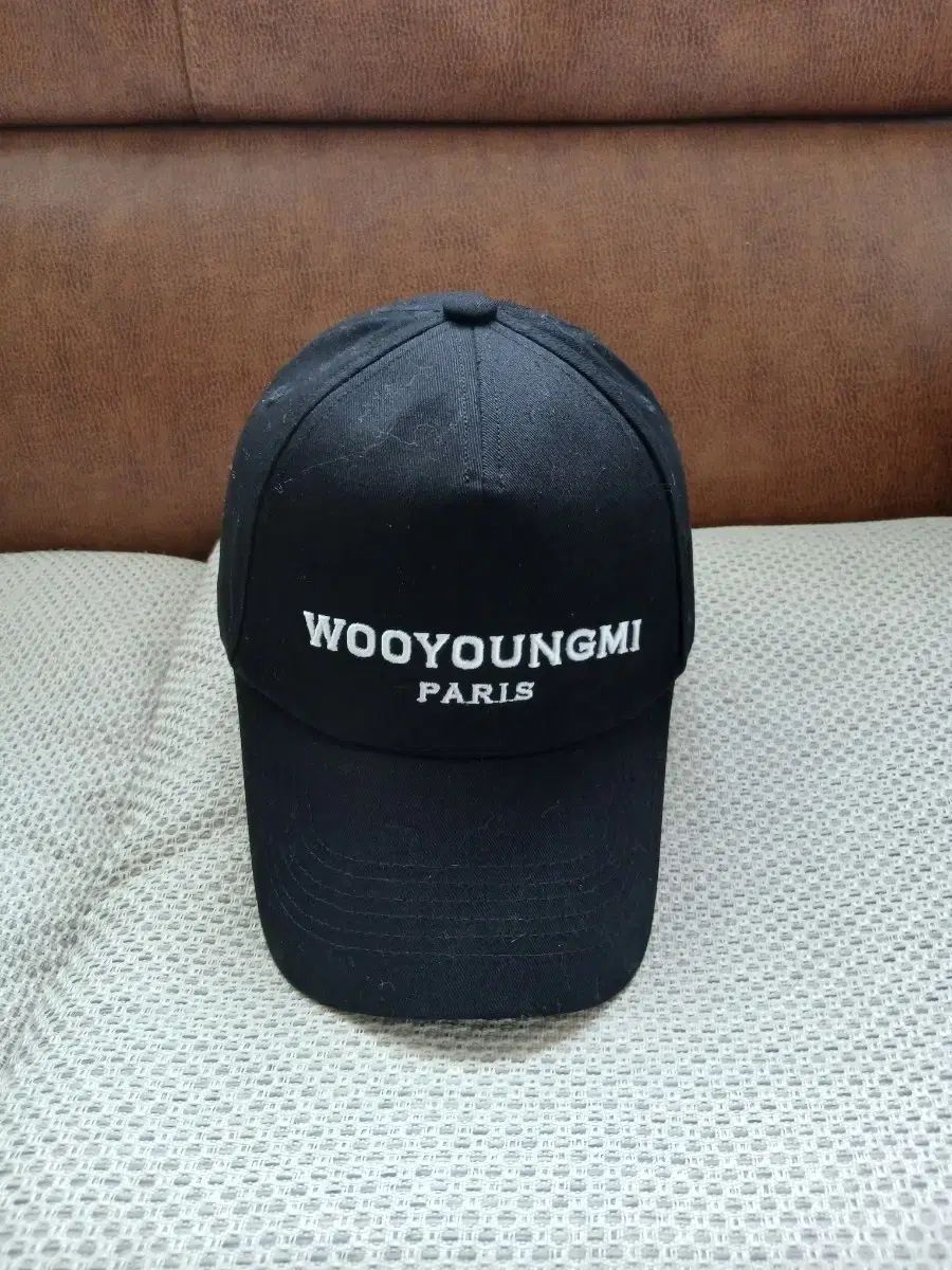 WOOYOUNGMI ウーヨンミ ブラック ベースボールキャップ WOOYOUNGMI PARIS