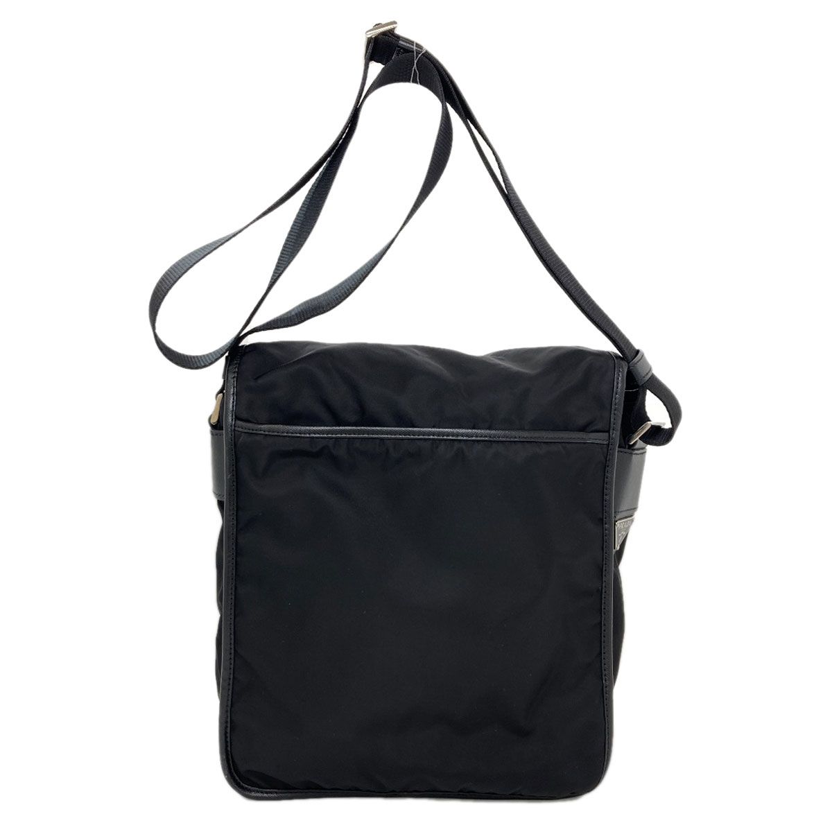 PRADA プラダ ロゴ金具 ショルダーバッグ ナイロン レディース [中古]