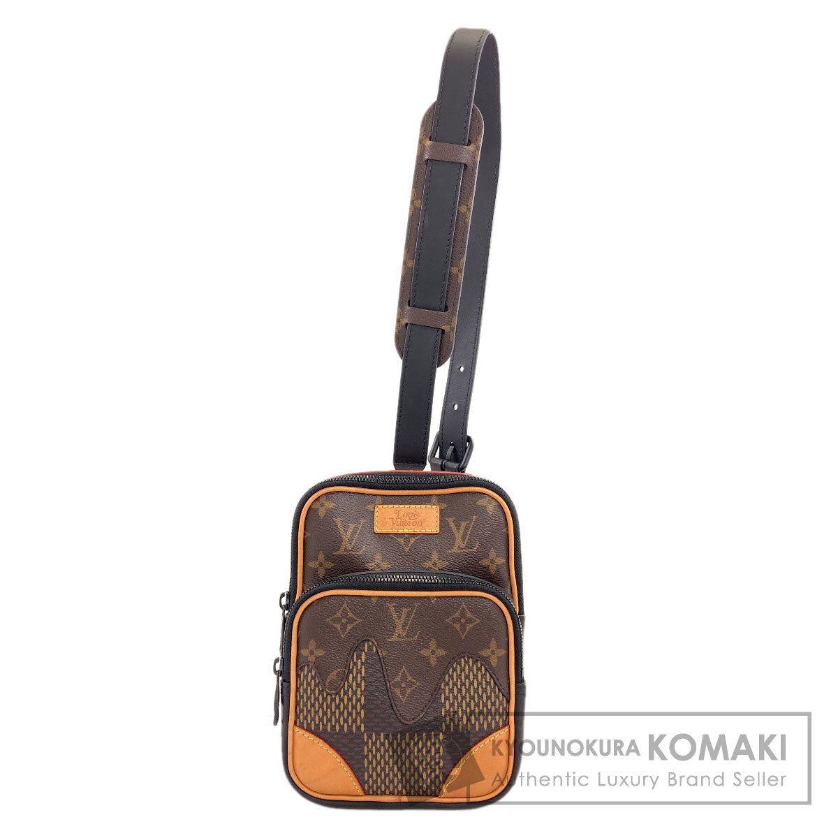 LOUIS VUITTON ルイヴィトン N40379 アマゾン スリングバッグ NIGOコラボ ボディバッグ モノグラムキャンバス ダミエジャイアント レディース [中古]