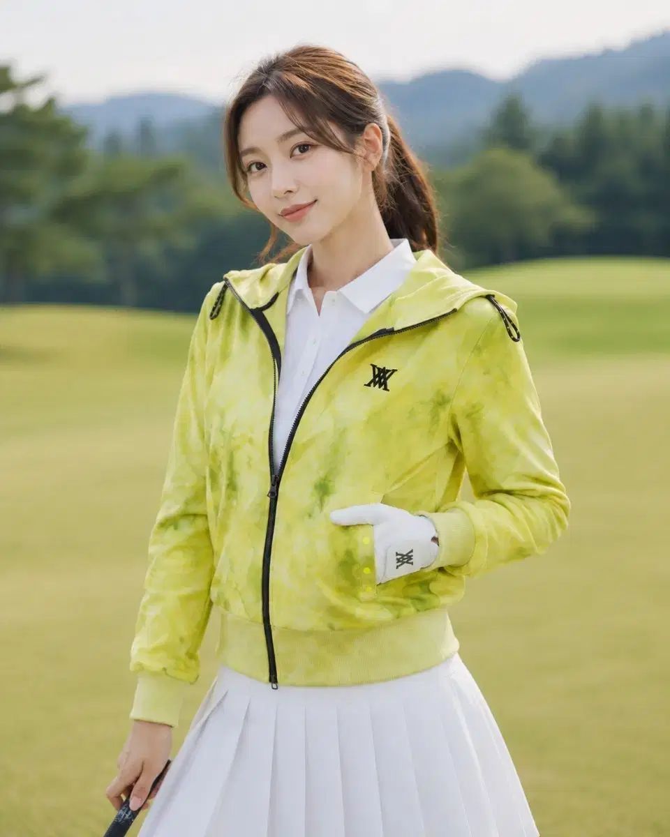 正規品 ANEW GOLF(アニューゴルフ) レディース オーバーサイズ ジャージ フード ジャケット M