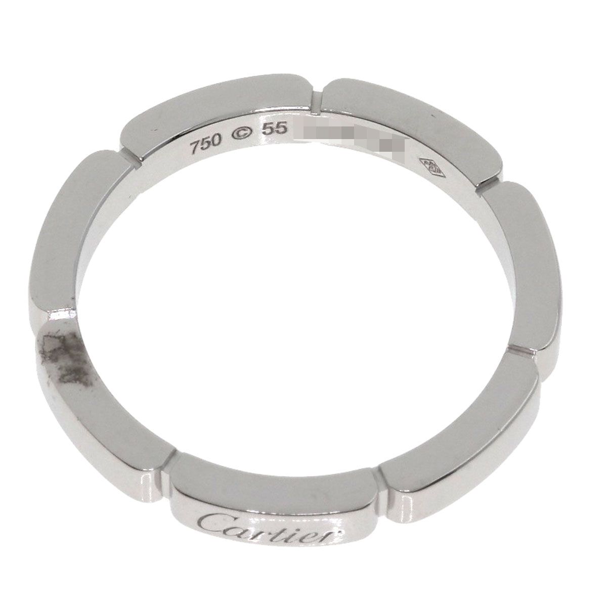 CARTIER カルティエ マイヨンパンテール #55 リング・指輪 K18WG レディース [中古]