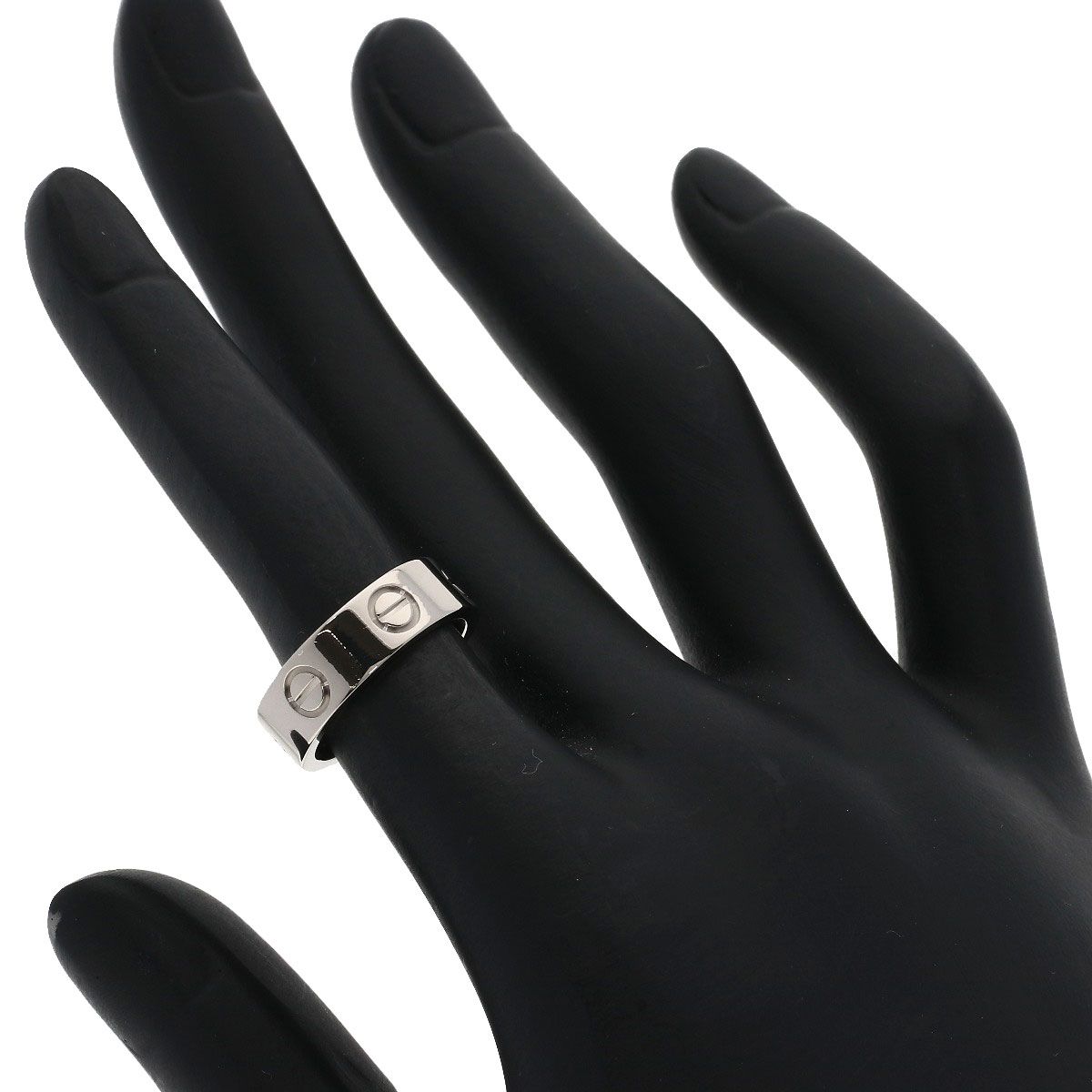 CARTIER カルティエ ラブリング #48 リング・指輪 K18WG レディース [中古]