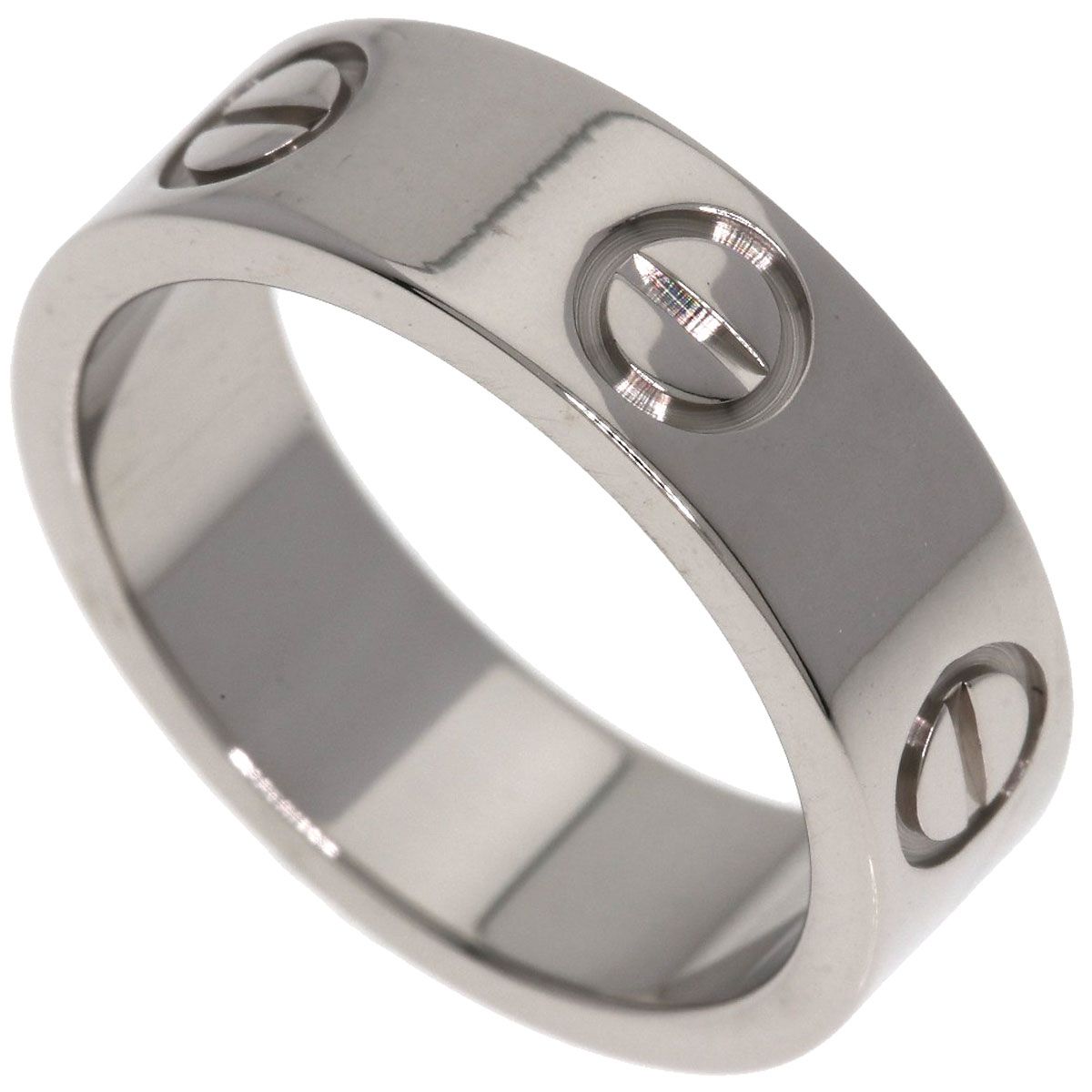CARTIER カルティエ ラブリング #48 リング・指輪 K18WG レディース [中古]