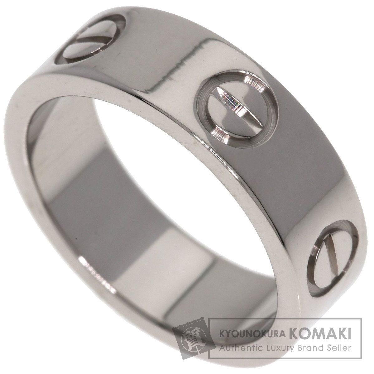 CARTIER カルティエ ラブリング #48 リング・指輪 K18WG レディース [中古]