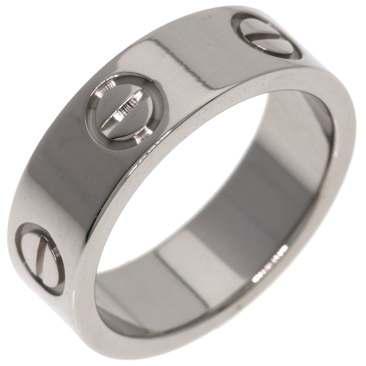 CARTIER カルティエ ラブリング #48 リング・指輪 K18WG レディース [中古]