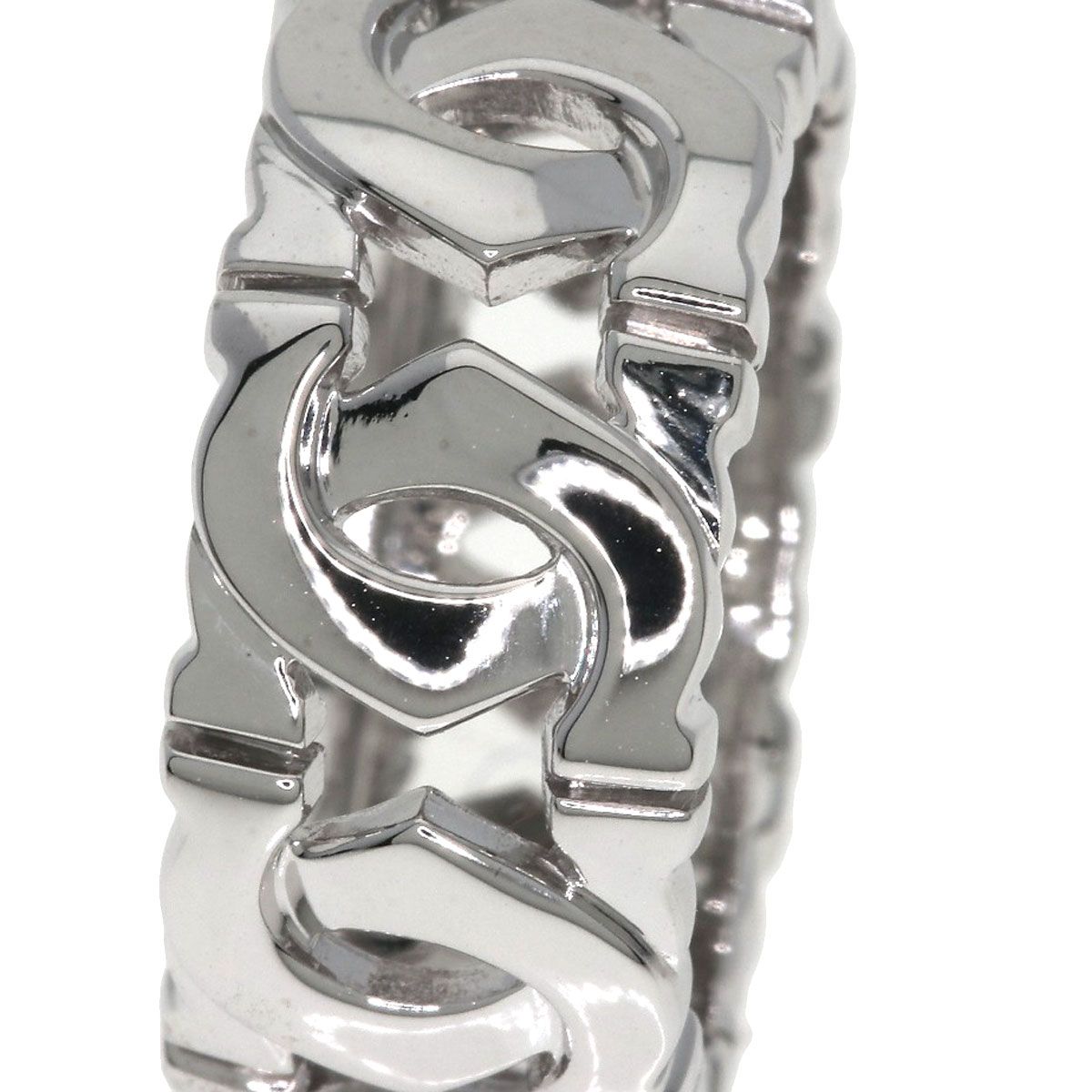 CARTIER カルティエ アントルラセ リング #46 リング・指輪 K18WG レディース [中古]