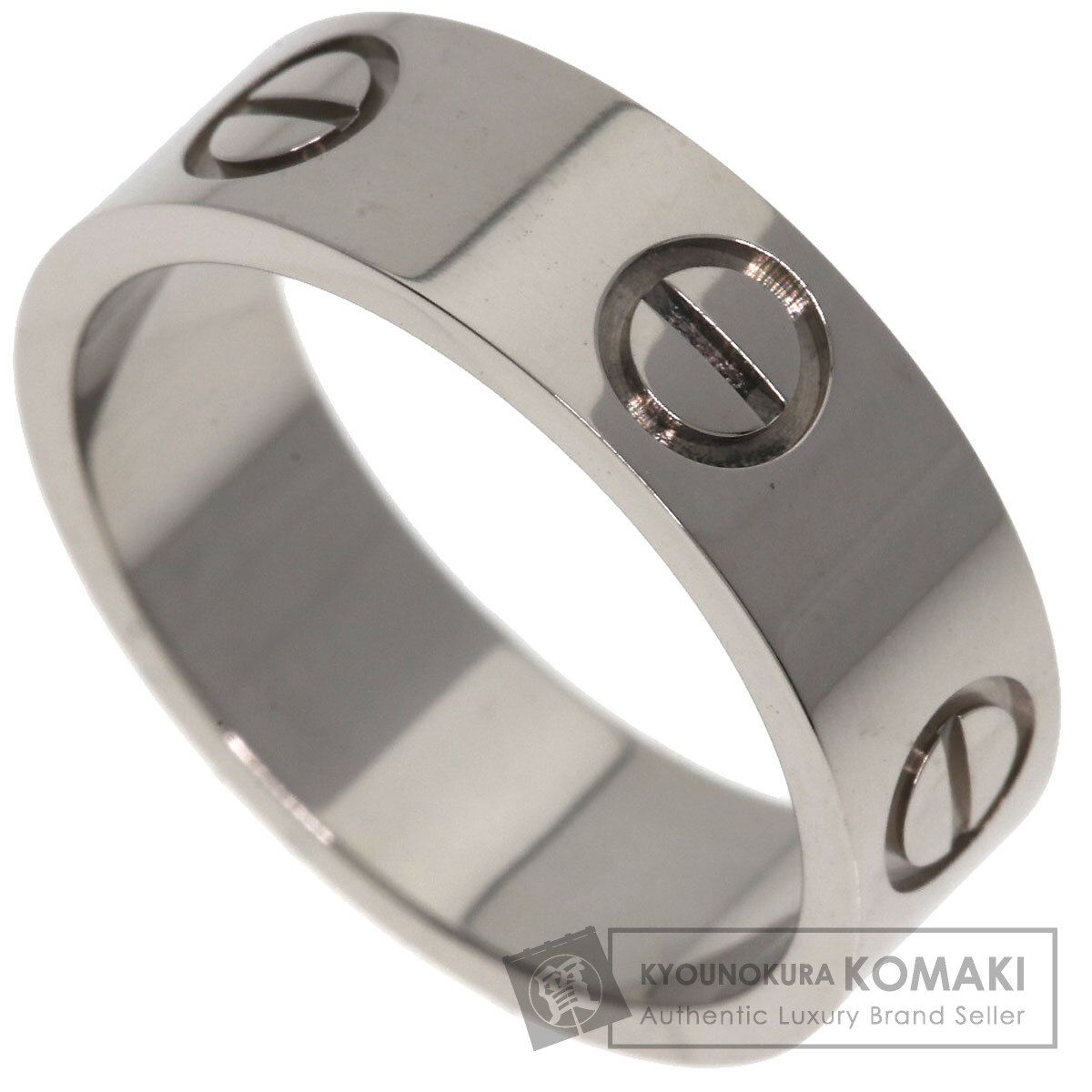 CARTIER カルティエ ラブリング #49 リング・指輪 K18WG レディース [中古]