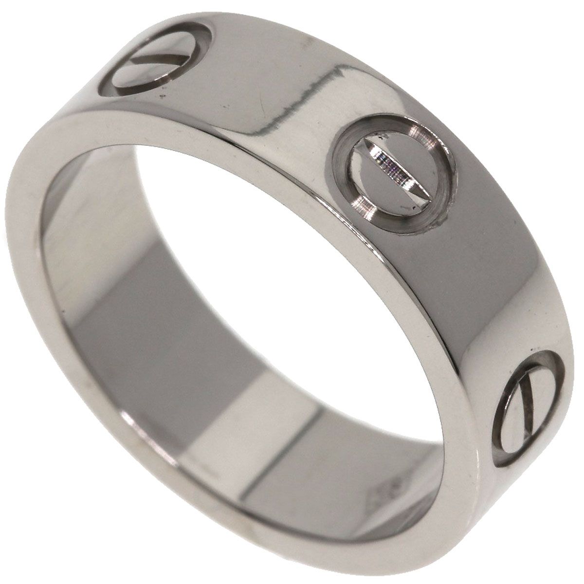 CARTIER カルティエ ラブリング #49 リング・指輪 K18WG レディース [中古]