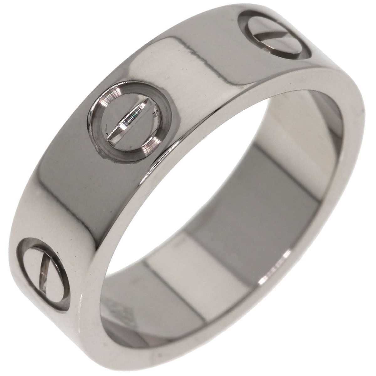 CARTIER カルティエ ラブリング #49 リング・指輪 K18WG レディース [中古]