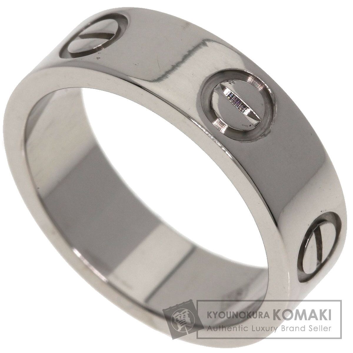 CARTIER カルティエ ラブリング #49 リング・指輪 K18WG レディース [中古]
