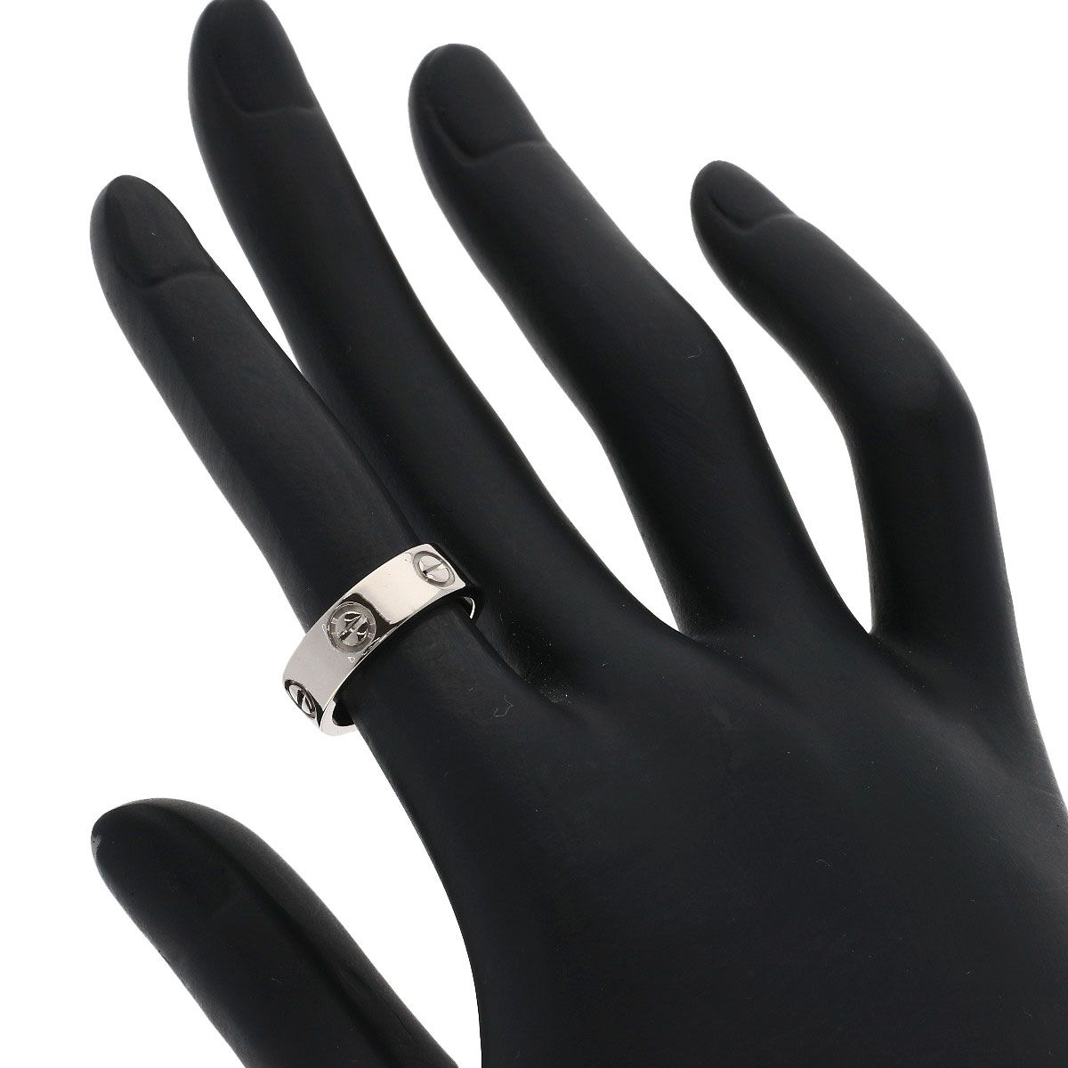 CARTIER カルティエ ラブリング #49 リング・指輪 K18WG レディース [中古]
