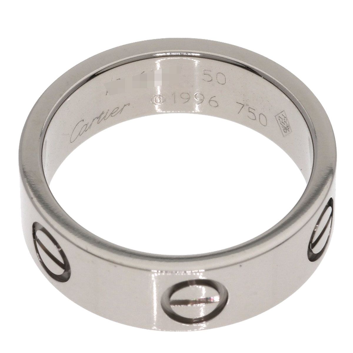 CARTIER カルティエ ラブリング #50 リング・指輪 K18WG レディース [中古]