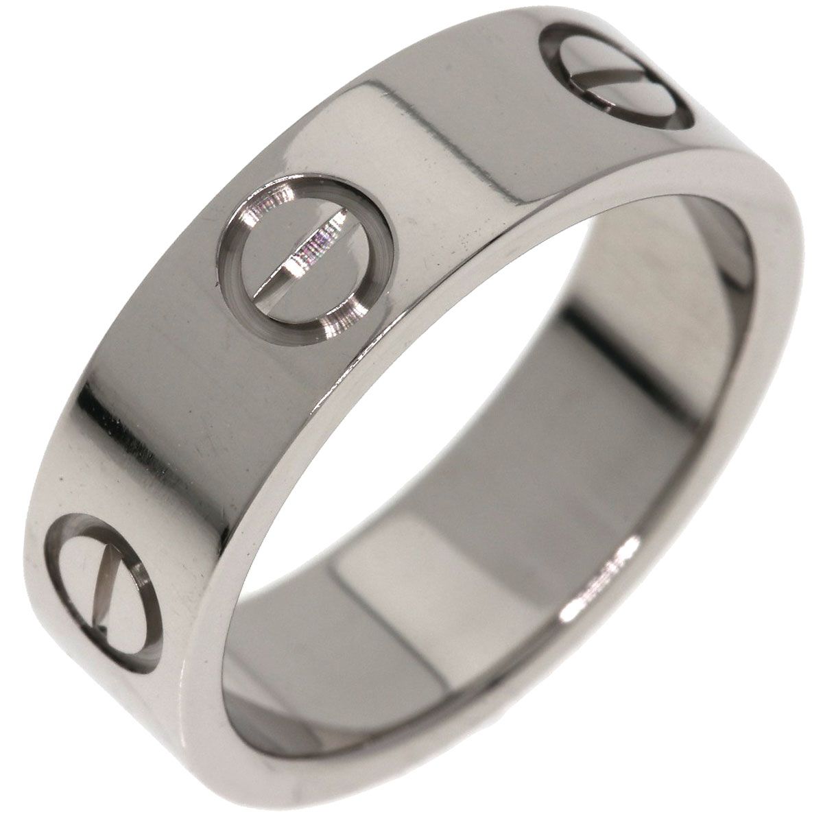 CARTIER カルティエ ラブリング #50 リング・指輪 K18WG レディース [中古]