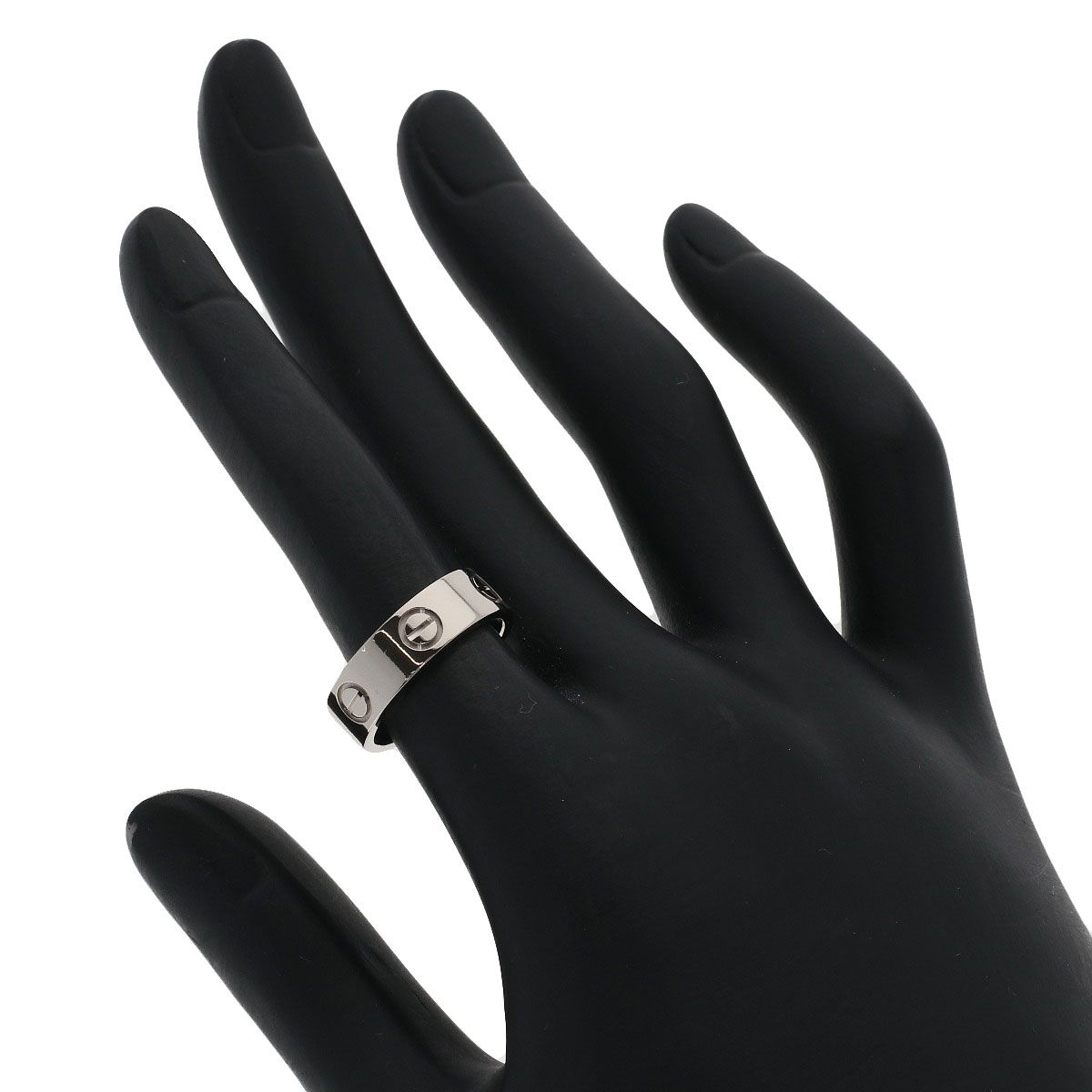 CARTIER カルティエ ラブリング #50 リング・指輪 K18WG レディース [中古]