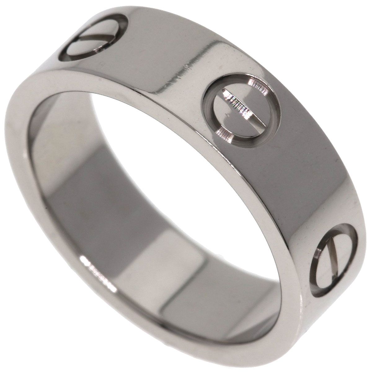 CARTIER カルティエ ラブリング #50 リング・指輪 K18WG レディース [中古]