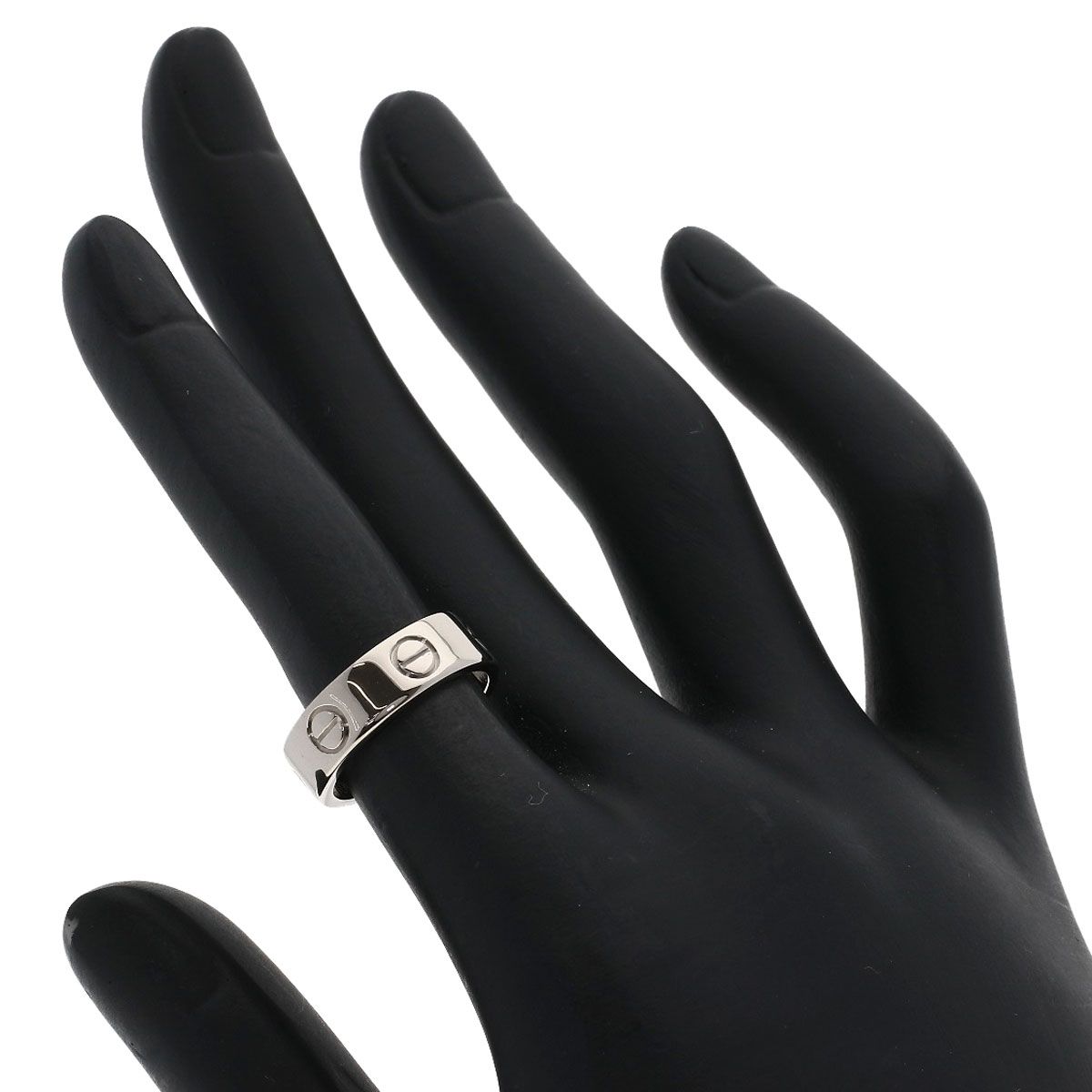 CARTIER カルティエ ラブリング #48 リング・指輪 K18WG レディース [中古]