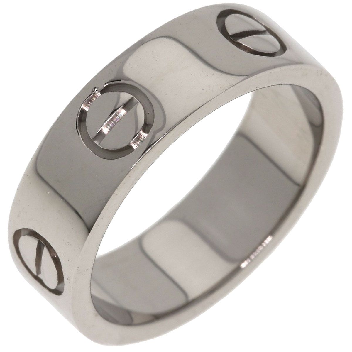 CARTIER カルティエ ラブリング #48 リング・指輪 K18WG レディース [中古]