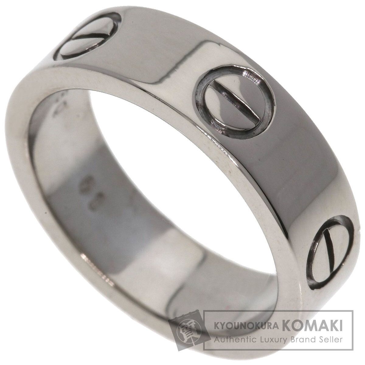 CARTIER カルティエ ラブリング #51 リング・指輪 K18WG レディース [中古]