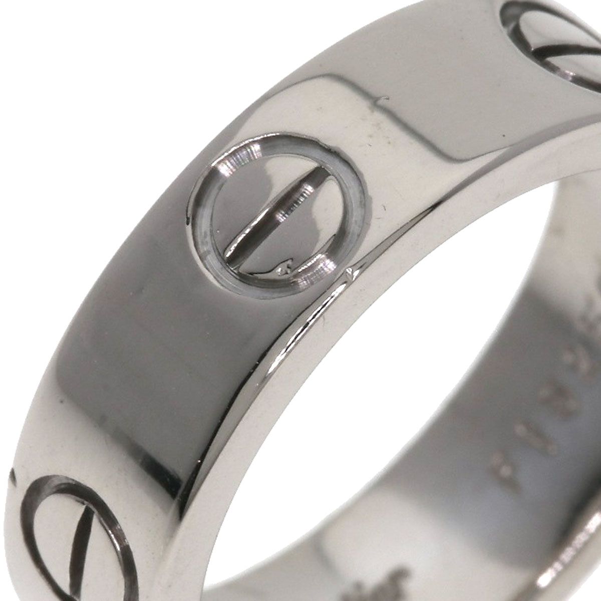 CARTIER カルティエ ラブリング #51 リング・指輪 K18WG レディース [中古]
